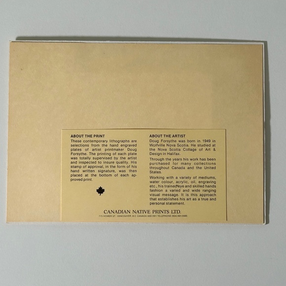 Limited Edition Matted Lithograph Print "Barn" 204/275 By Doug Forsythe - Picture 3 of 3